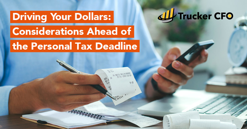 Considerations Ahead of the Personal Tax Deadline